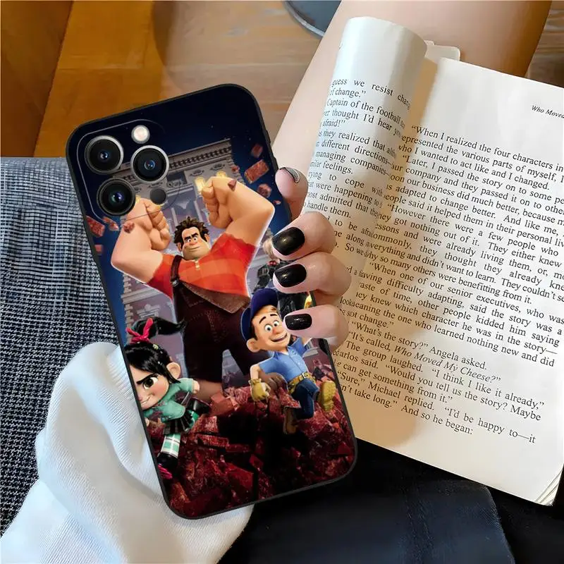 Wreck-It Ralph Phone Case For IPhone 14Pro 13 12 11 Pro Xs Max Mini X 8 7 6 6s Xr Plus SE2020 Soft Fundas Cover