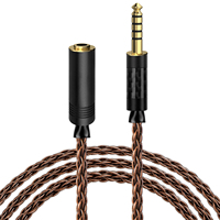 Geekria 6NOCC 4.4mm Balanced Cable Single Crystal Copper Upgrade Extension Cord, 4.4mm to 4.4 for HiFi Headset (4.9ft / 1.5m)