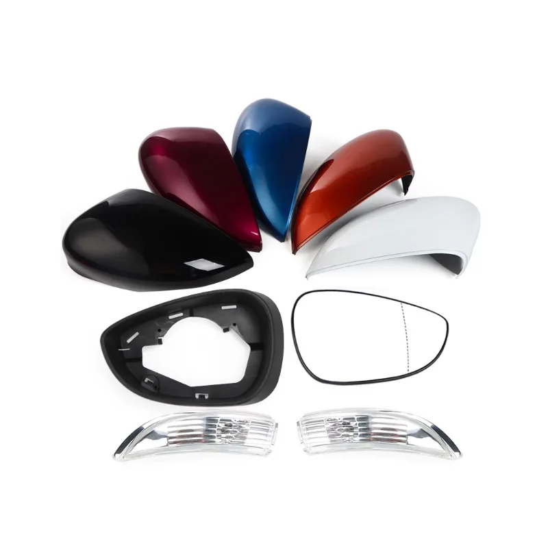 

for Ford Fiesta Carnival 2009-2016 customizing the rearview mirror cover turn signal frame and lens two-box