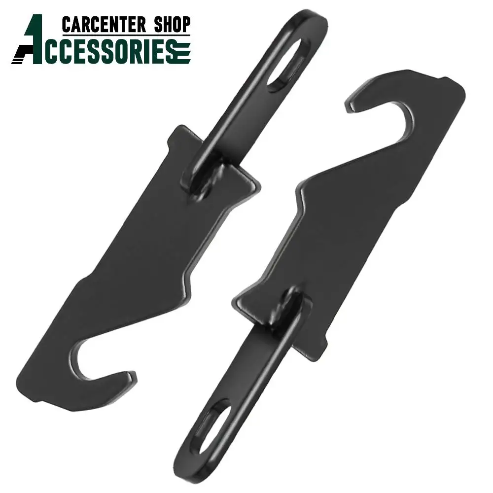 2PCS Door Latches Vent Extender Metal Black Suitable For Polaris RZR XP 1000 / XP 4 1000 2014 2015 2016 2017-2023
