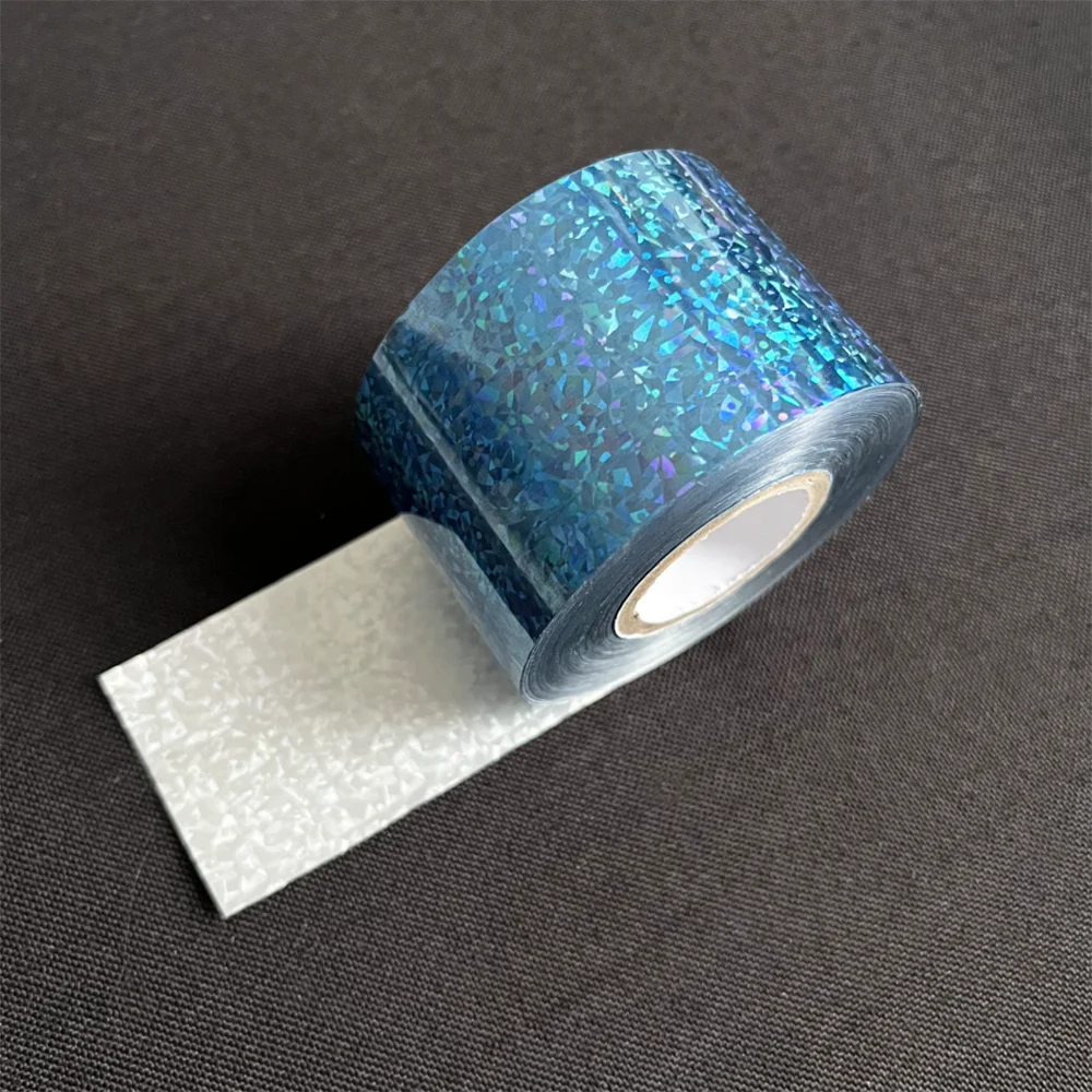 الأزرق الساخن ختم احباط الليزر بلينغ لامعة تألق فيلم نقل الحرارة لصيد الأسماك إغراء الطعوم الاصطناعية اكسسوارات DIY بها بنفسك صنع #6