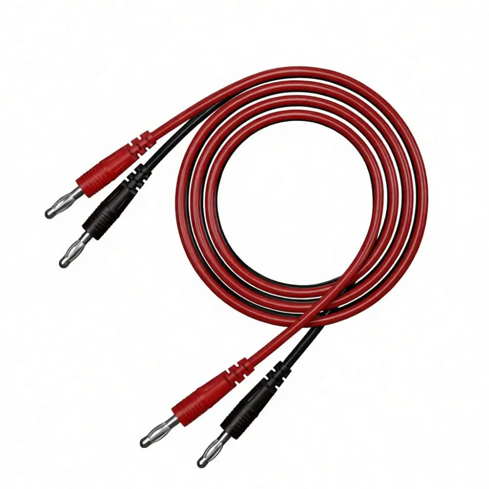 Universal 4mm Banana Plug Test Leads Multimeter Cable Male To Male Probe High Voltage Current Wire Electronic Tool