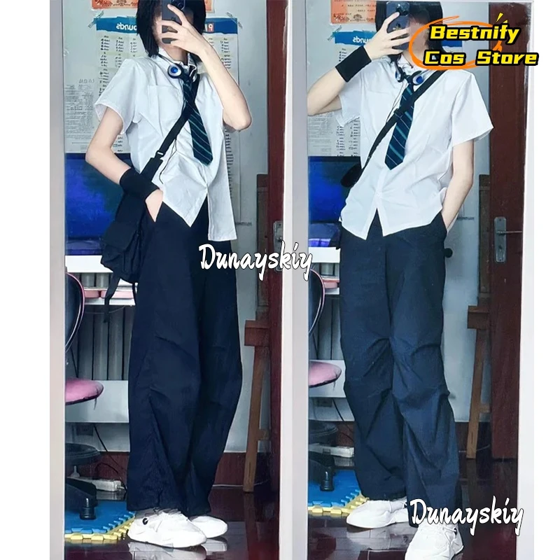 

Bestnify Cos*/Alien Stage Till Blink Gone Stage Performance Cosplay Costume Virtual Singer Roleplay Outfit For Men Halloween