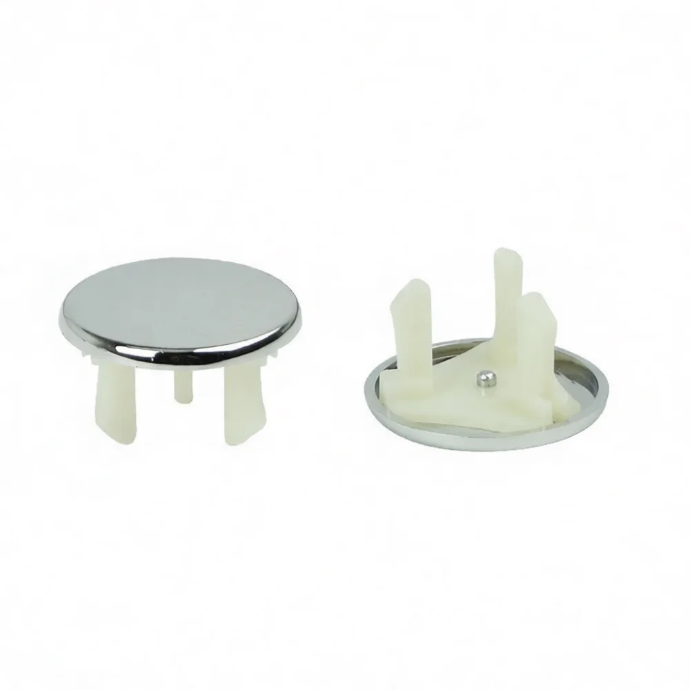 Replacement Sink Overflow Decorative Cover Ring Bathroom Basin Trim For Pedestal Vanity Sink Drain Hole Protector Cap