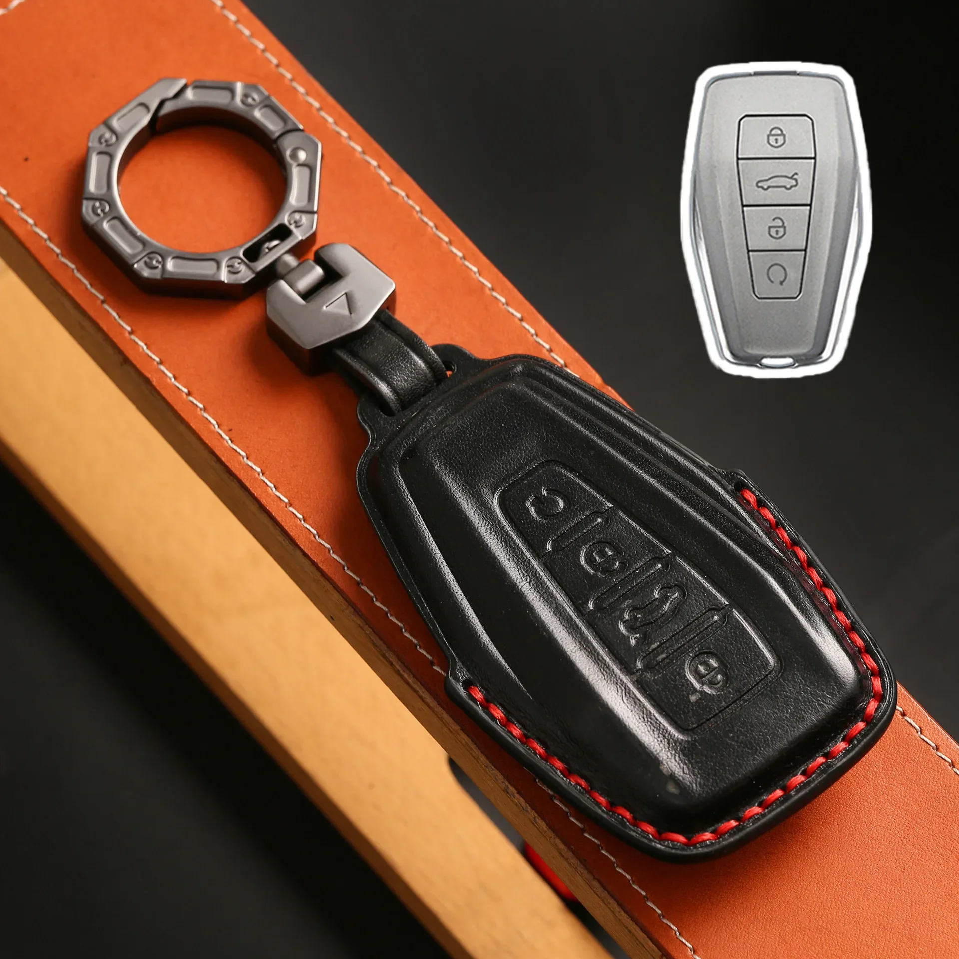 

1pc 4 Bottons Car Key Case Cover Shell For Geely Atlas Boyue NL3 Emgrand X7 X6 EX7 GX7 MK Coolray SUV GT GC9 Borui EC7-RV