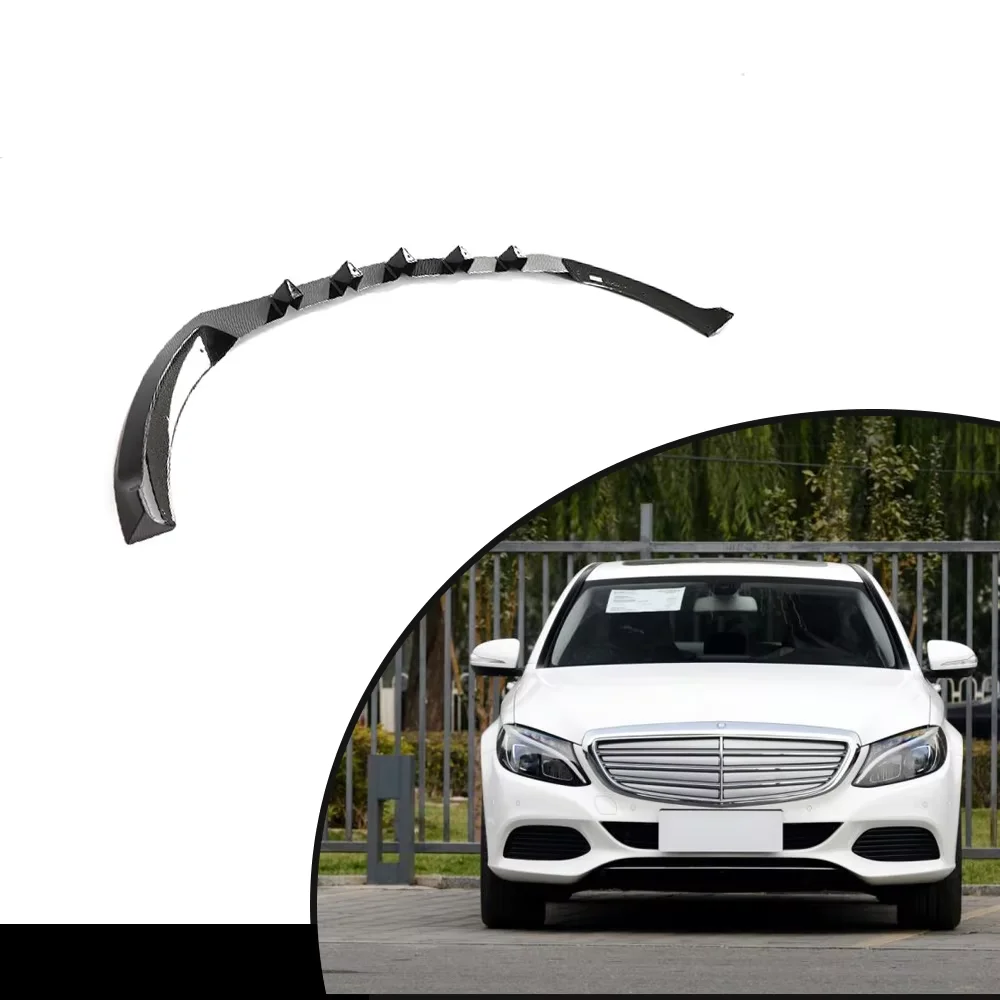 

Carbon Fiber Front Lip For Mercedes Benz W205 C Class C180 C300