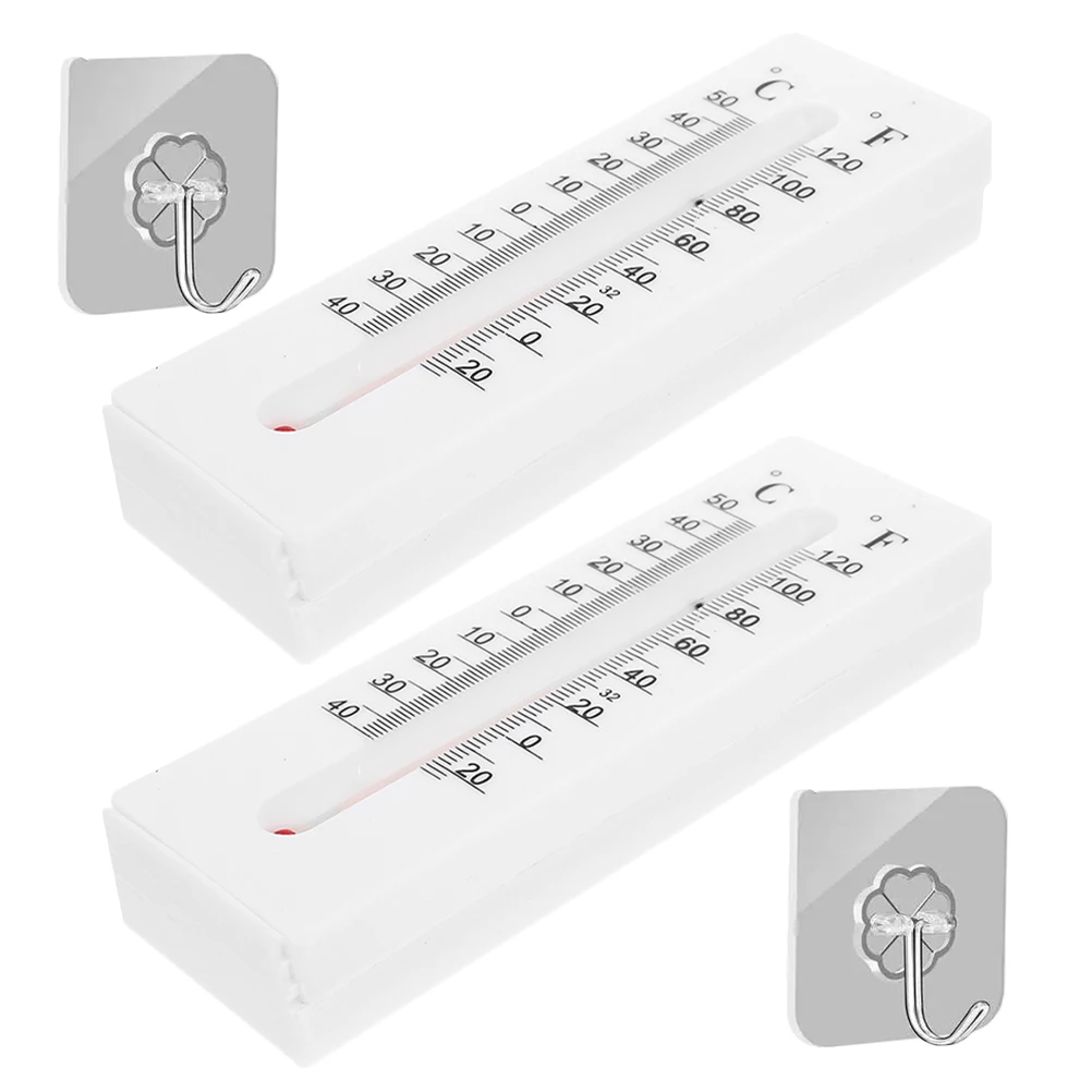 

2pcs Outdoor Thermometer Hider Hidden Holder Secure Storage Box Weatherproof Container Secret Holder For Outside Garden Storage