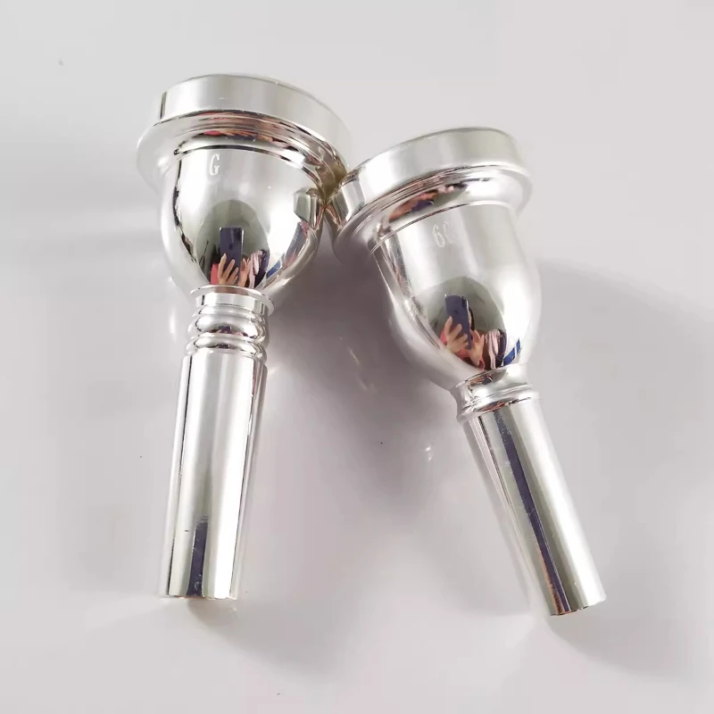 Trombone Mouthpiece Replacement Euphonium Metal Tube Precise Small Shank Brass Instruments Accessories Alto Standard Horn Parts