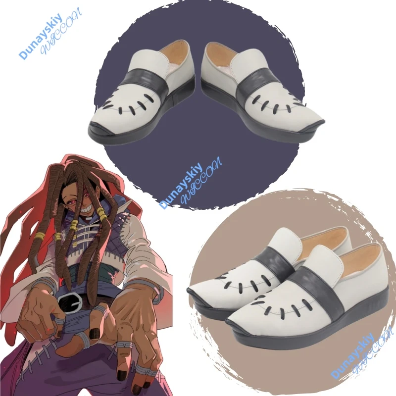

Anime Jabber Wonger Cosplay Shoes Gachiakuta Jabber Flat Shoes Jabber Wonger Outfit Hallowmas Party Adult Women Men Custom Made