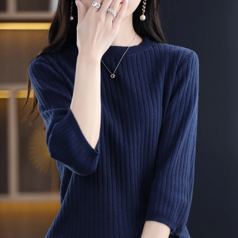 2026 Summer New Cotton Short Sleeve Round Neck Sports Shirt Women's T-shirt Top