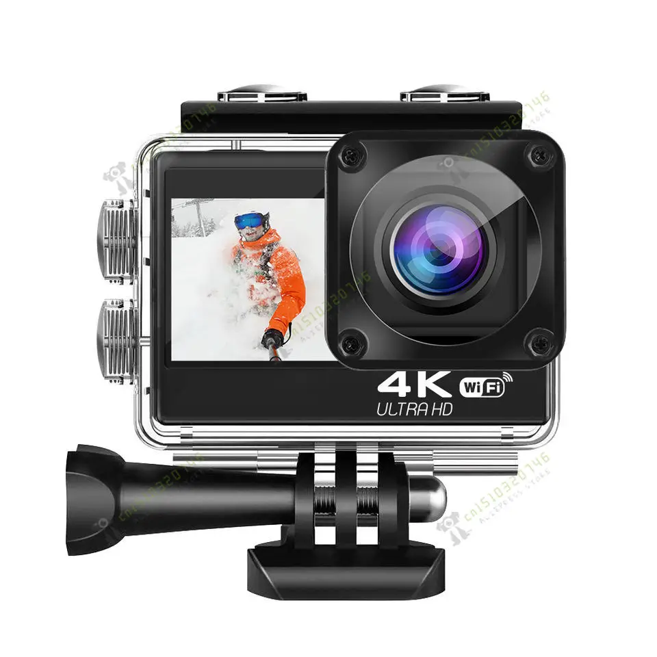 Najlepiej sprzedająca się amerykańska kamera camara go pro 9 OEM Touch z podwójnym ekranem, prawdziwa kamera akcji EIS 4k 60fps na żywo