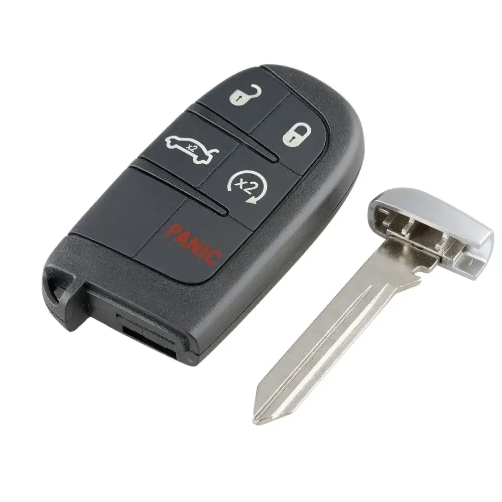 J99 5-Tasten-Schlüssel M3N 40821302   433-Frequenz 2014 2015 2016 2017 2018 Jeep Grand Cherokee Keyless Smart Remote Key Fob