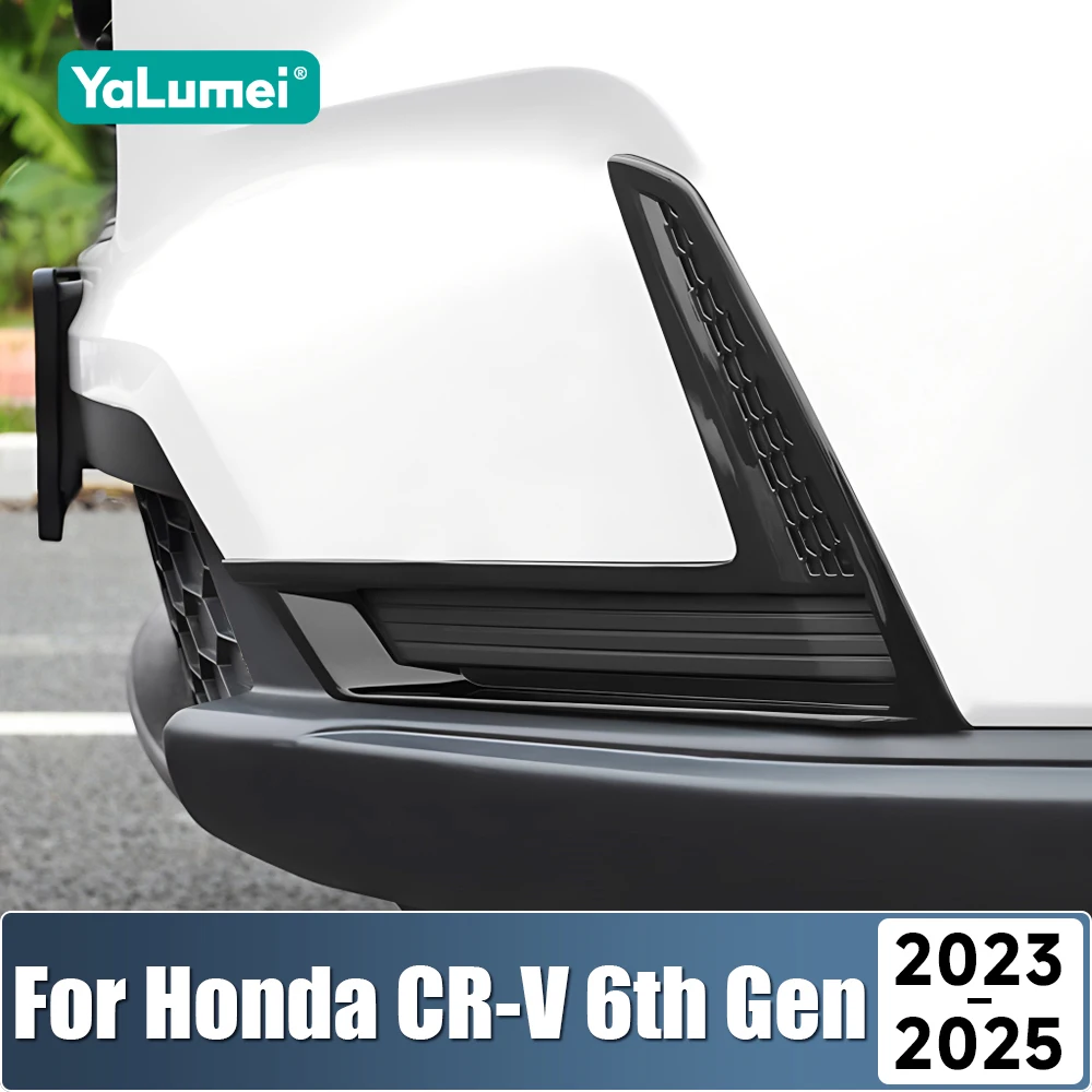 Für Honda CR-V CRV 6. Generation 2023 2024 2025 Hybrid ABS Carbonfaser Auto Nebelscheinwerfer-Rahmenabdeckung Zierleisten Aufkleber Zubehör