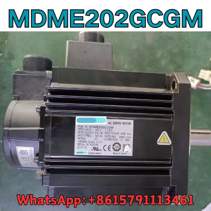 Motor usado MDME202GCGM, prueba OK, envío rápido