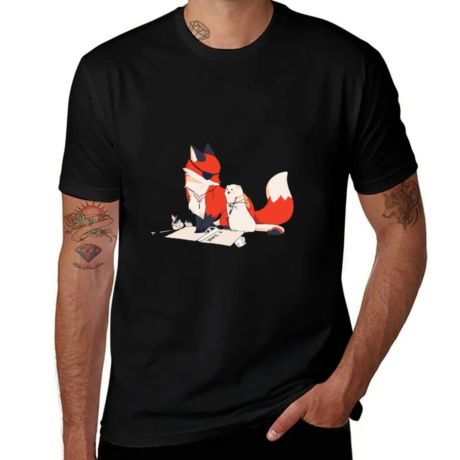 

Hualian Romance T-Shirt t shirt for man t shirt custom print T-Shirt