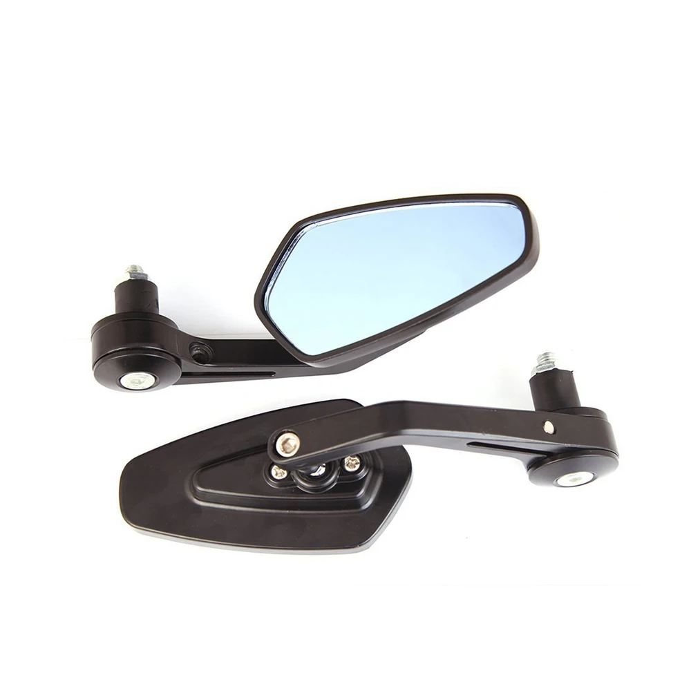 7/8\'\' 22mm Handlebar End Mirror Motorcycle Aluminum Alloy Rearview Mirror For Honda CB1000R CB500X CB500F CB650R CB650F CB125R