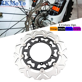 Moto 320 millimetri Anteriore Galleggiante Disco Freno A Disco Per KTM XC XCF XCW SX SXF EXC EXCF TPI Sei Giorni 150 200 250 300 350 400 450 500