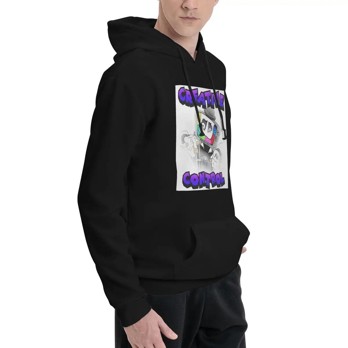 Creative Control (Mr. Puzzles) (Transparent Version) Hoodies Men Women Casual Pullover Sweatshirt Fashion Clothing Autumn Winter