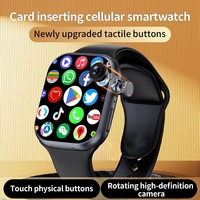 S36 Smart Watch with Cellular Card 16GB RAM AMOLED Display GPS Wifi Bluetooth 256GB ROM for Men And Women Wireless S10 Position