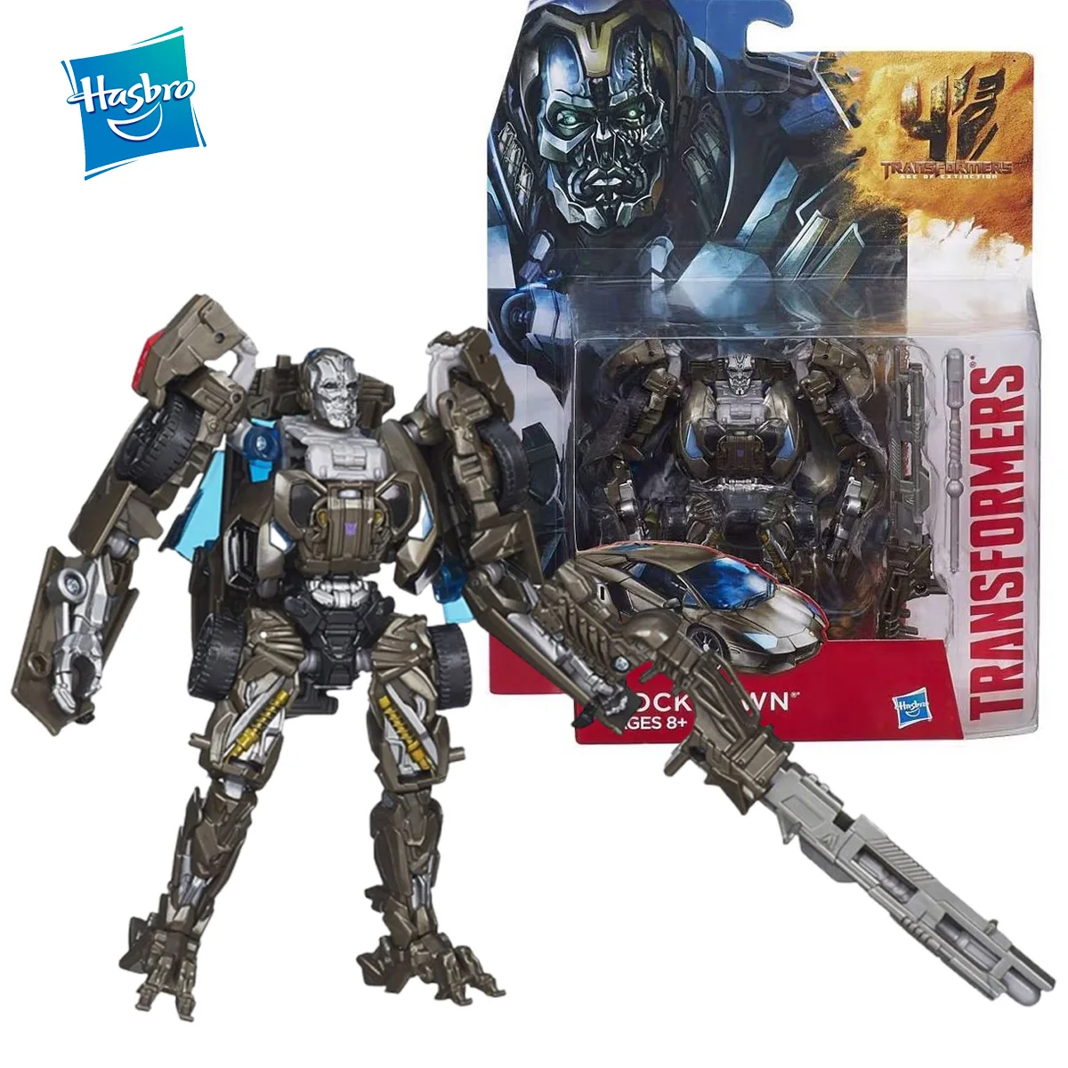 オリジナルハスブロトランスフォーマーロックダウントランスフォーマー絶滅の時代アクションフィギュアおもちゃ人形コレクションモデル趣味のおもちゃギフト