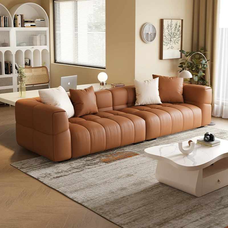 Lazy Living Room Sofa Sets Modern Floor Minimalist Cozy Recliner Sectional Couch Lounge Luxury Muebles Household Furniture