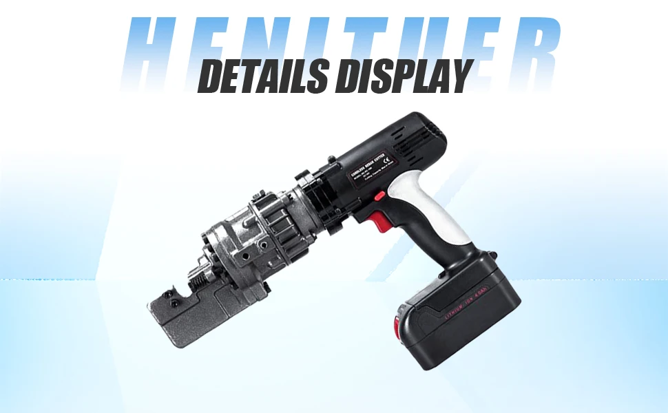 HENITUER RC-16B High Quality Cordless Rebar Cutter Portable Lithium-ion Rebar Cutter for Cutting Steel Bars