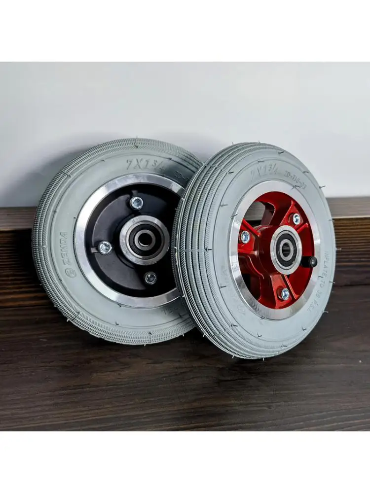 

1Pc/7 inch rubber wheels & M8/M10*170mm rubber single wheels/inflatable wheels