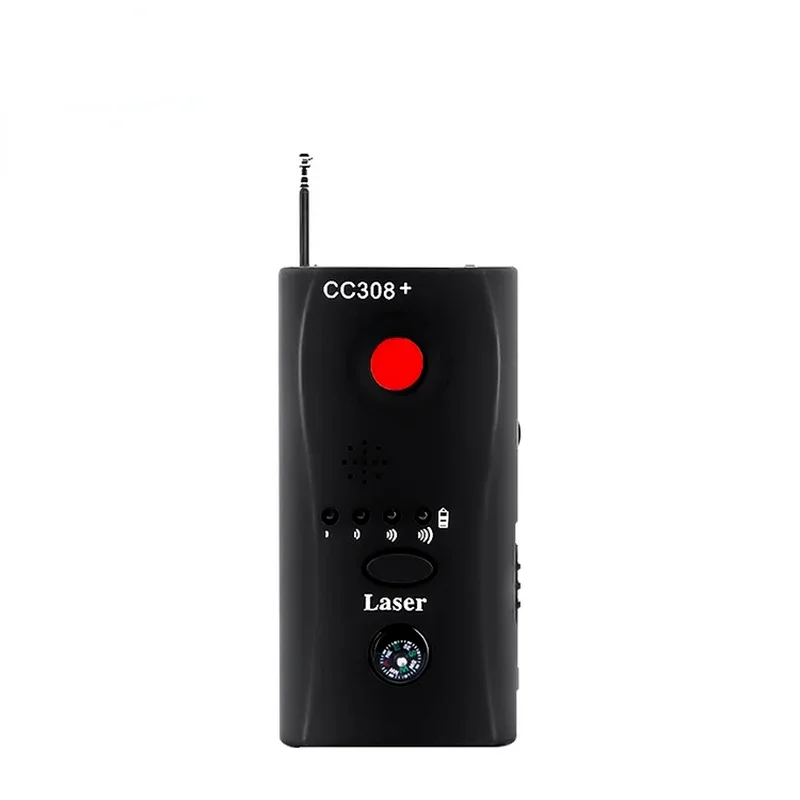 Draadloze Camera Lens Signaaldetector Full-Range Audio Bug Rf Gsm Apparaat Finder Cc308 Mini Wifi Camera 'S Detecteren Privacybescherming