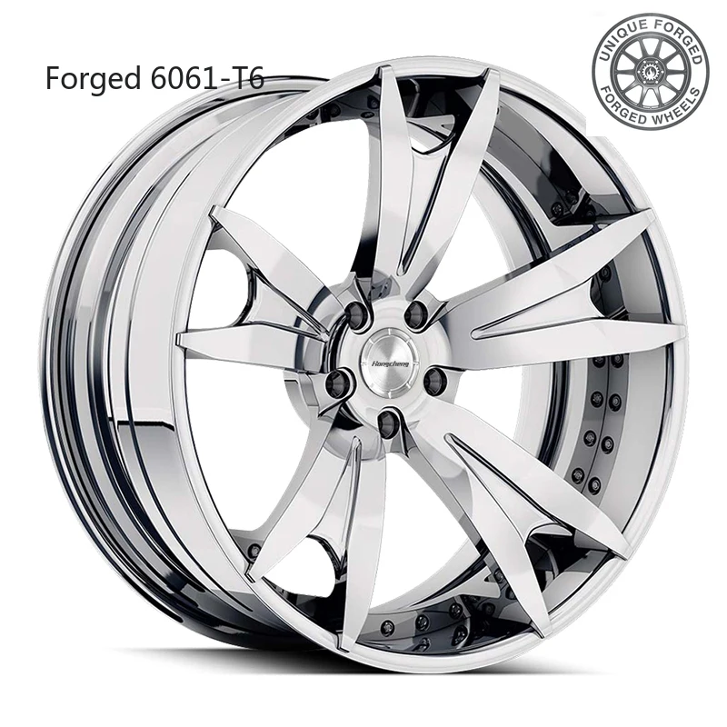 

Новая модель кованых двухсоставных дисков 2618 19 20 21 дюймов 5x112 5x114.3 5x120 для S-класса