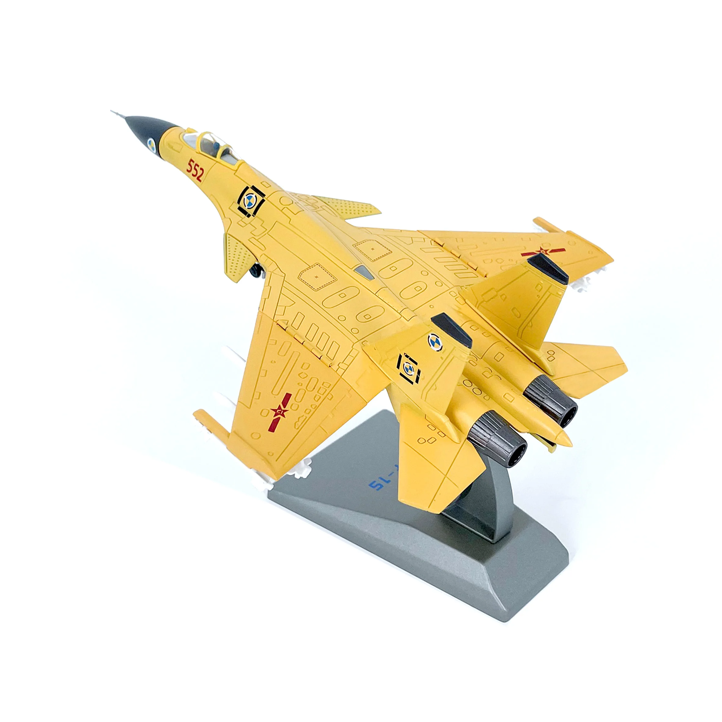 1: 100 Chinese J-15 fighter model Alloy finished aircraft model