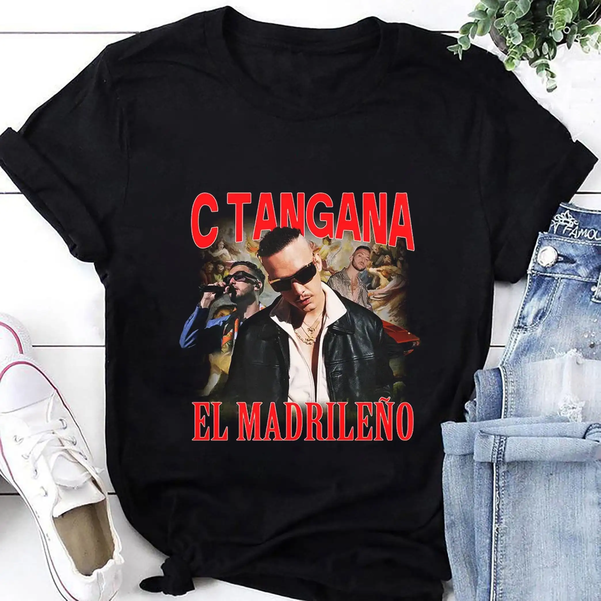 C Tangana El Madrileno T-shirt C Tangana Shirt Fan Gifts C