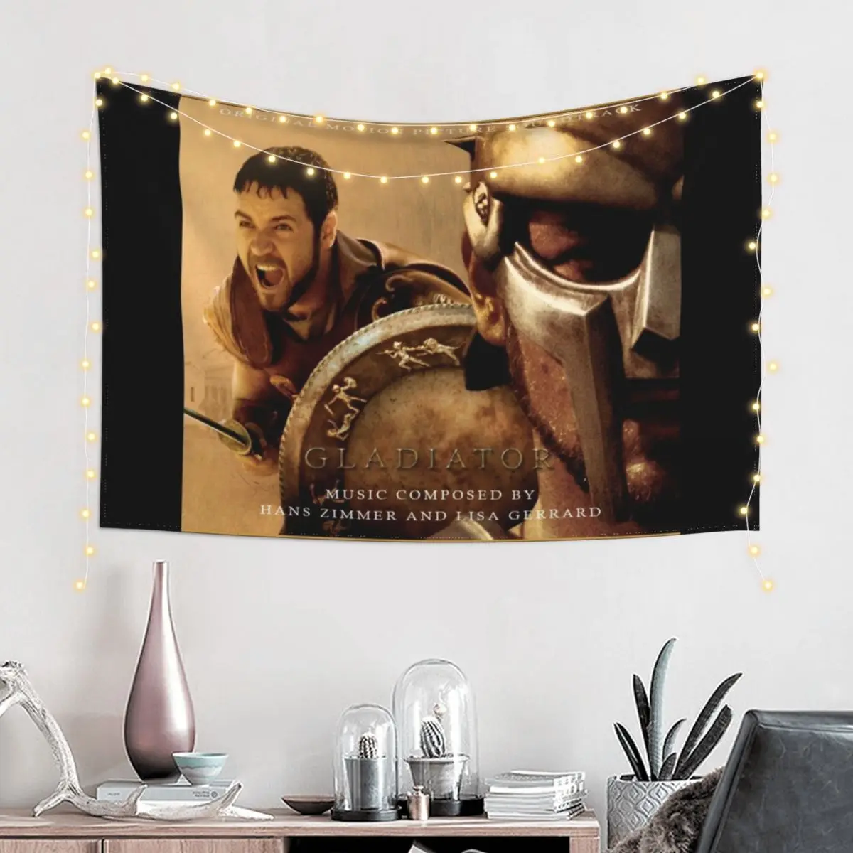 Hans Zimmer gladiator Tapestry Home Decorating House Decorations Tapestry