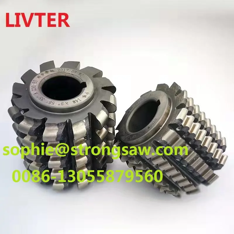 Livter Timing Belt Pulley Hobs AT5 Gear Hobs Cutter S8M and 8MGT HSS Synchronous belt wheel Gear Hob