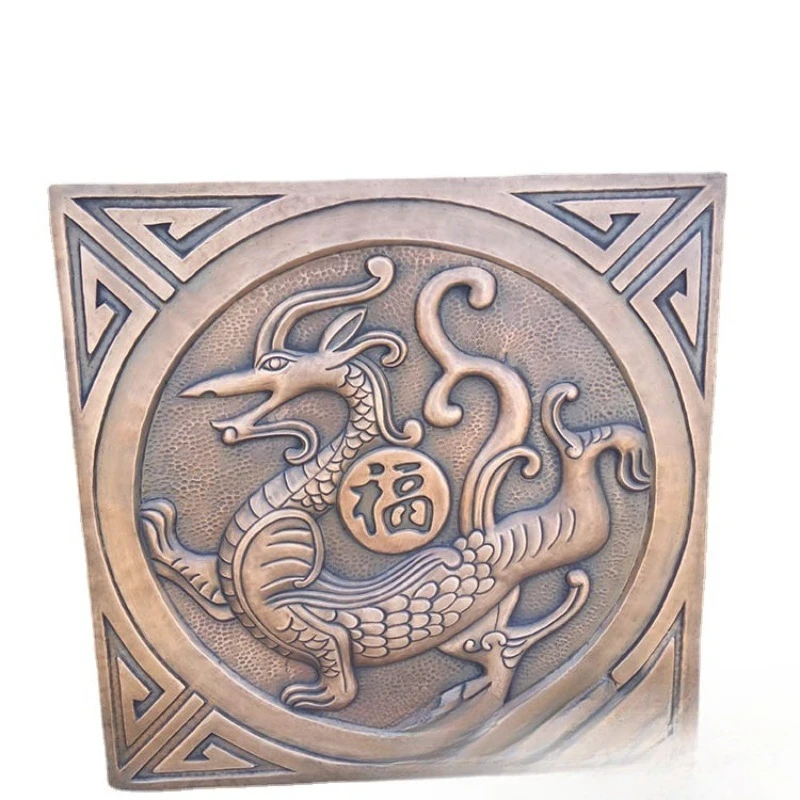 

Sports theme copper relief square forged copper relief museum copper relief