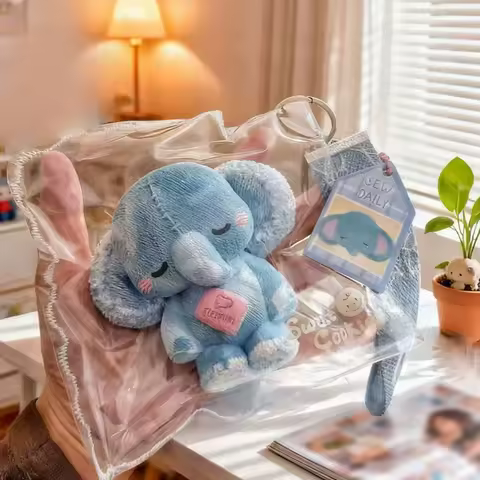 Funny Toys Cute Stress Relief Toys Gift For Girls Desktop Decor Portable Soft Decompression Toys