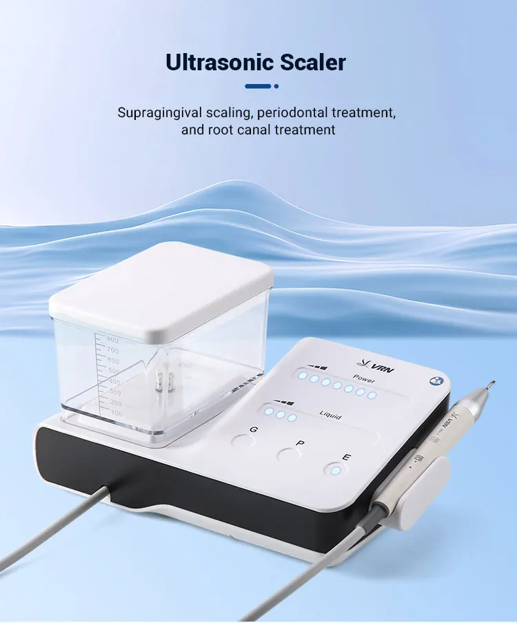AZDENT Dentaler Ultraschall-Scaler DA20 für Zahnsteinentfernung, Parodontal- und Endodontie-Behandlungen, Wurzelkanalbehandlung, Piezo-LED, abnehmbares Handstück – Detail 1