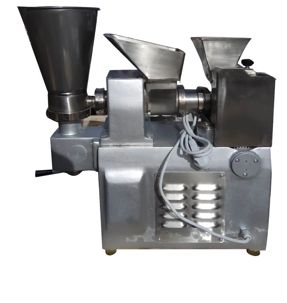 JGT-60 Dumpling Making Samosa Maker Gyoza Empanada Spring Roll Filling Machine Chinese Meat Ravioli For Restaurant Haerbin Brand