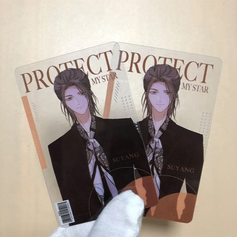 Custom Wholesale Kpop Fans Waterproof Printing Frosting Clear PVC Transparent Memory Ins Photo Cards