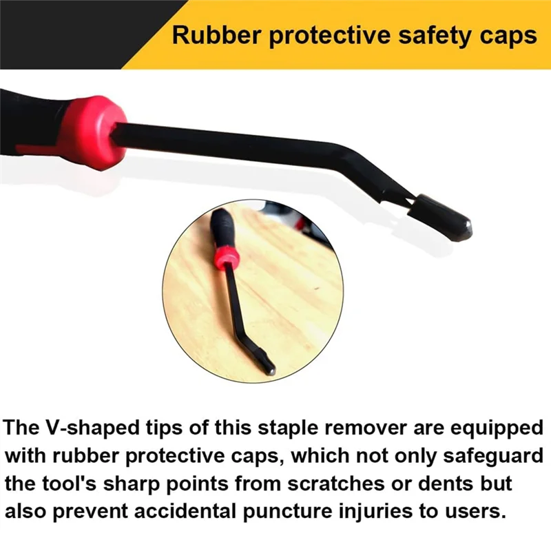 B62B-Strumento per rimuovere punti metallici per carichi pesanti progettato per progetti di riparazione di tappezzerie, tappeti e mobili