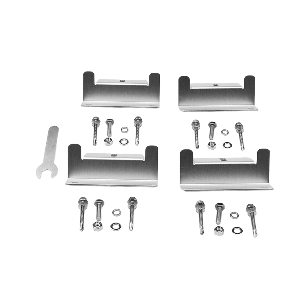 

Easy And Convenient Holder Compatibility Secure Roof Installation Solar Panel Brackets Secure Roof Installation