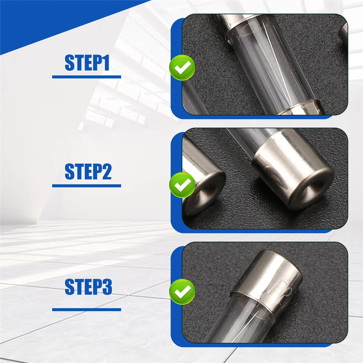 ABYA 20 × 250 V 2A F2AL سريع F وصلة أنبوب زجاجي فيوز 5 مم × 20 مم