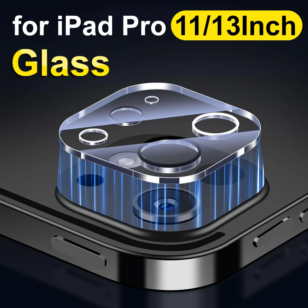 Camera Lens Protectors Tempered Glass Films for Apple IPad Pro 11inch 13inch HD Clear Full Coverage Lens Cover for IPad Pro view 2