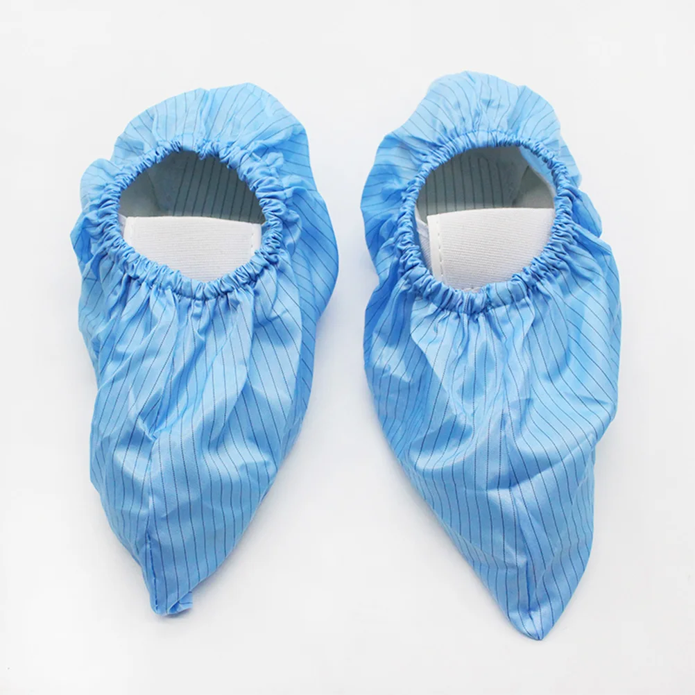 

4 Pairs Run Anti-static Shoe Cover Washed Non-slip Men and Women Covers Reusable