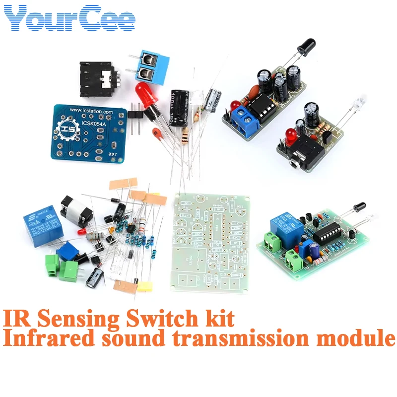 Infrared Proximity DIY Control Switch Automatic Faucet Sensor Module Kit IR Sound Transmission Wifi Sound Transmission Module