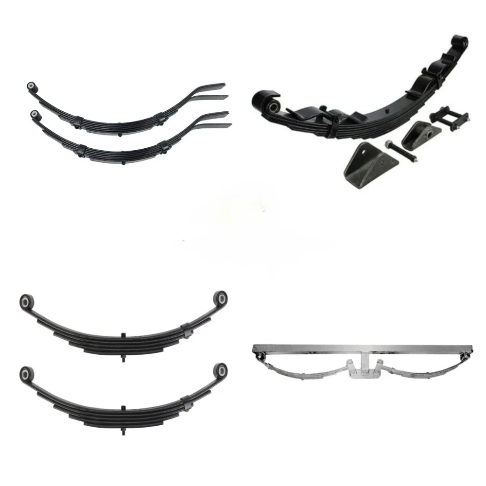 Customized Leaf Spring Suspension Parts Coilovers Suspension 2800KG Trailer 6 Leaf R/R Spring Assy Rocker Roller Spring Kit