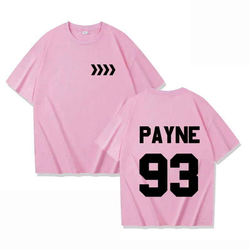 New Fashion Liam Payne Tribute Rap Payne 93 Print T Shirts Short Sleeve Men Women Summer Cool Hip Hop Casual Outdoor T Shirts