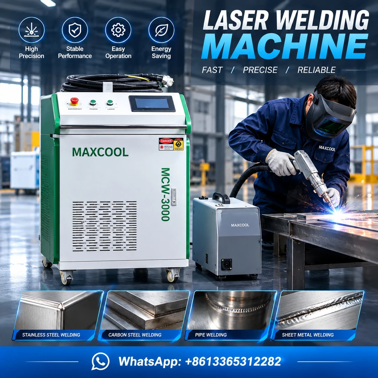 Hot Sale Fiber Laser 3 IN 1 We - Laser Welding Machine 3 In 1 Cutting Cleaning recension och pris
