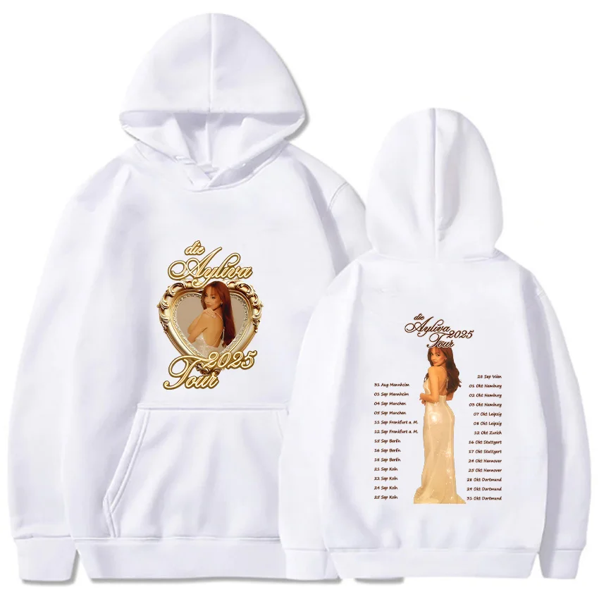 Ayliva nueva sudadera con capucha 2025 música cómoda sudadera dulce Otoño/Invierno ropa Наша Тttстовка con jerseys de lana con capucha