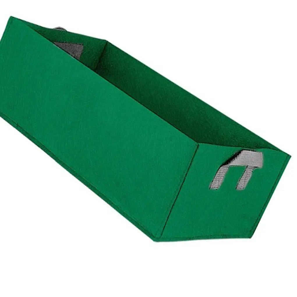 Eco-friendly Square Planting Bag Nonwovens Aeration Plant Growth Pouch Garden Growing Pot Garden Supplies