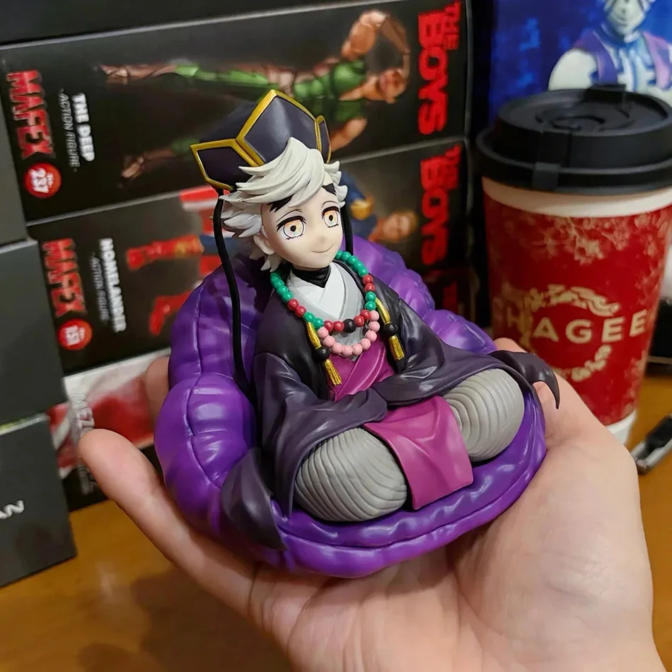 Image of Bandai Auf Lager Anime Demon Slayer Yaiba Doma Noodle Stopper Figur PVC-Modell Sammlerstück Actionfigur Spielzeug für Weihnachtsgeschenke